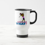 Golfer Girl Travel Mug<br><div class="desc">Do you get teed off when someone says girls can't play golf? Hit the green and show 'em you've got swing, too! Golfing isn't just a boys sport.</div>