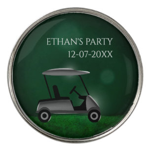 Golfer Golf Bachelor Party - Green golf course Ball Marker