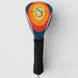 Golfer Golf-Player Personalized Monogram and Name Golf Head Cover