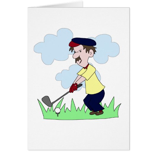 Golfer Guy Cards (Front)