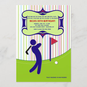 Golfer Invitation #2