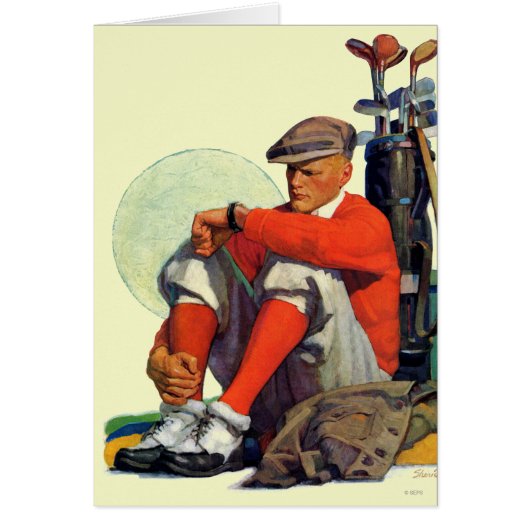 Golfer Kept Waiting Cards (Front)
