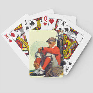 Golfer Kept Waiting Poker Cards