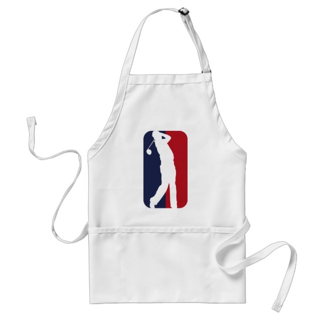 Golfer Liga Adult Apron (Front)
