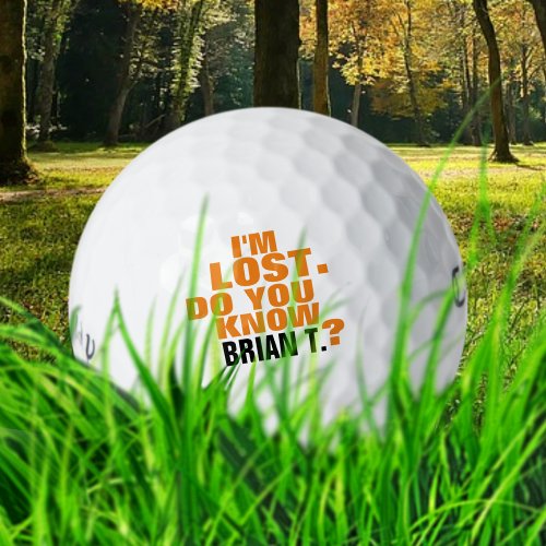 golfer lost_ball golf ball with name