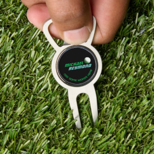 Golfer Mark . Name Logo Divot Tool