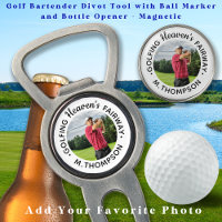Golfer Memorial Golfing Heavens Fairway Photo Golf