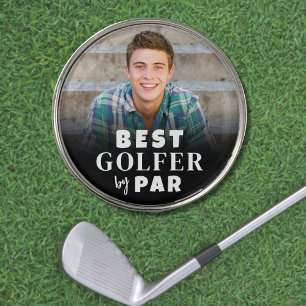Golfer Personalized Photo Golf Ball Marker