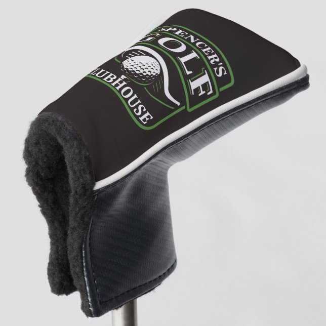 Golfer Pro Golf Player Club Clubhouse Personalized Golf Head Cover (3/4 Front)