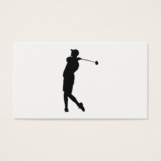 Golfer Silhouette (Front)