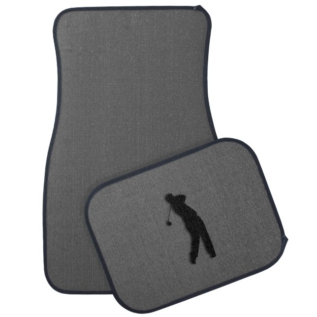Golfer Sport Car Floor Mat (Set)