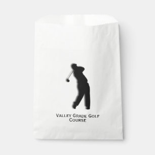 Golfer Sport Design Favor Bag