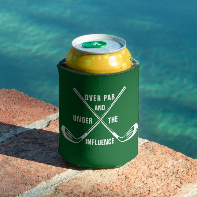 Golfer Under Influence Cooler - Funny Beer Gift (In Situ Pool)