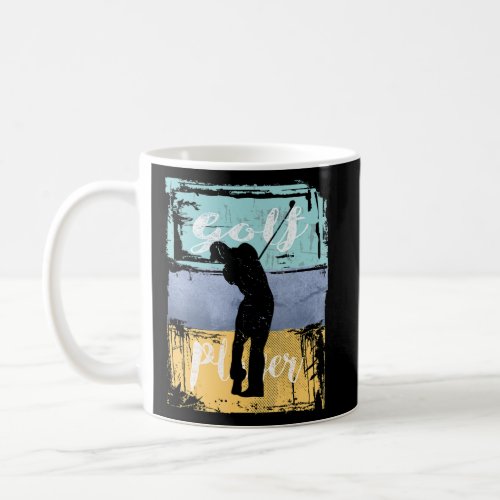 Golfer Vintage Retro Style Golf  Coffee Mug