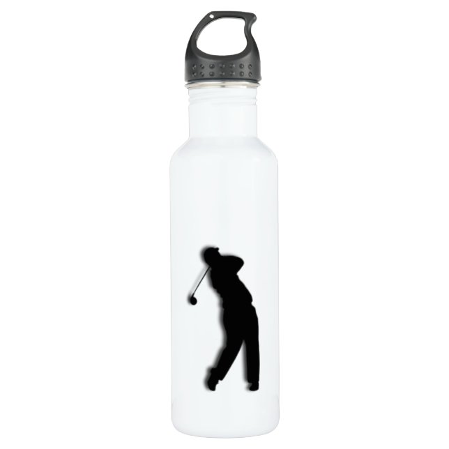 Golfer Water Bottle (Front)