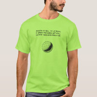 Golfer's 23rd Psalm - shirts