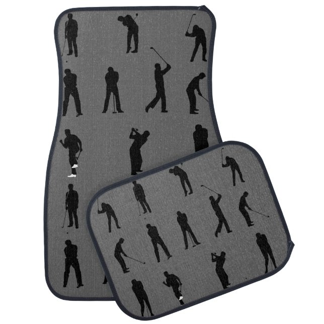 Golfers Car Floor Mat (Set)