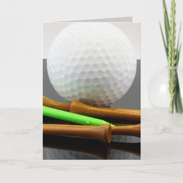 Golfers Card (Front)