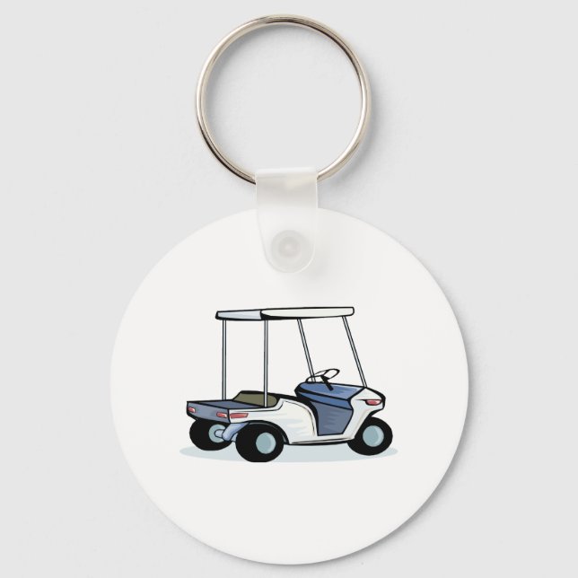 Golfers cart keychain (Front)