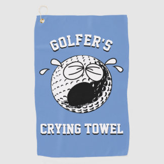 Golfers Crying Towel Personalize