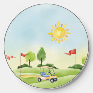 Golfer's Custom Wireless Charger