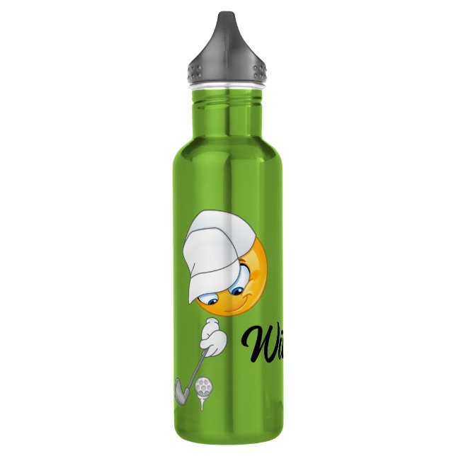 Golfers Customize  Stainless Steel Water Bottle (Left)