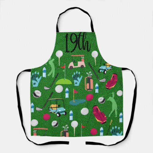 Golfers Design  Apron