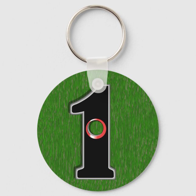 Golfer's Dream - Hole in One! Keychain (Front)