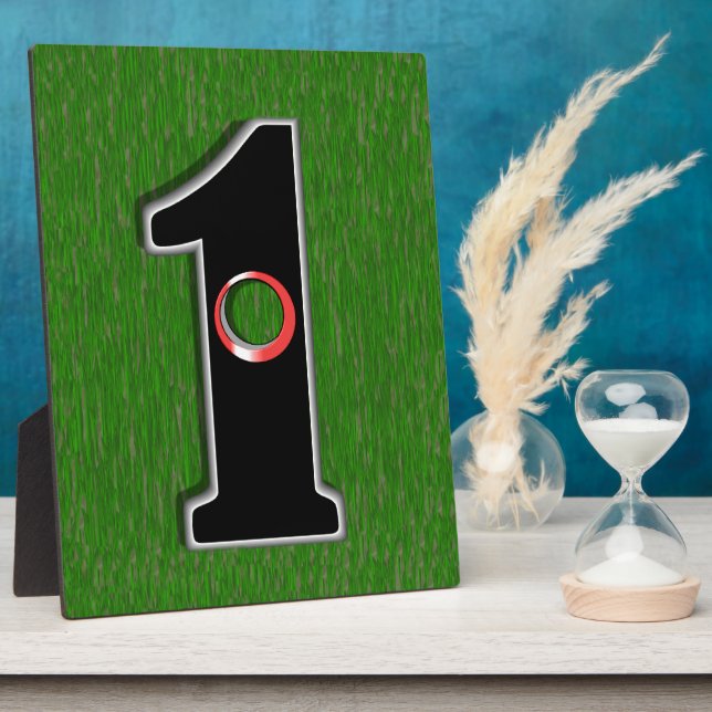 Golfer's Dream - Hole in One! Plaque (Side)