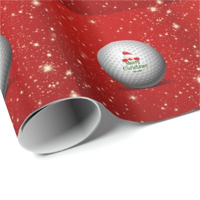 golf wrapping paper