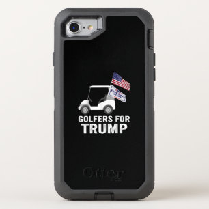 Golfers For Trump 2020 Trump Supporters Golf OtterBox Defender iPhone SE/8/7 Case