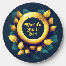 Golfers Green and Gold Wreath