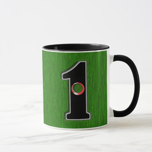 Golfers Hole in One. Luck or Skill? Coffee Mug (Right)