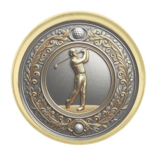 Golfer's Lapel Pin