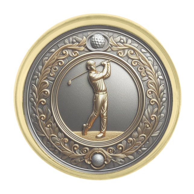 Golfer's Lapel Pin (Front)