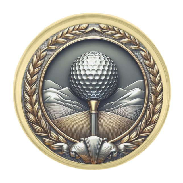Golfer's Lapel Pin (Front)