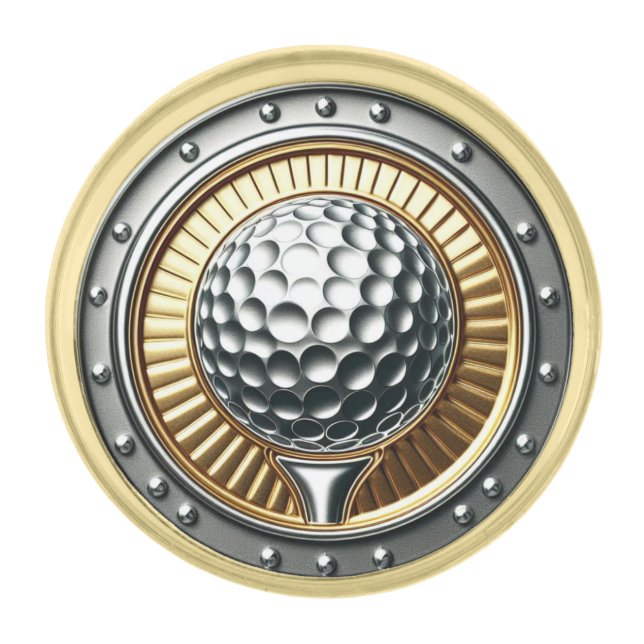 Golfer's Lapel Pin (Front)