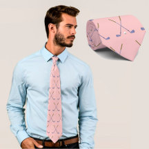 Golfer's Neck Tie