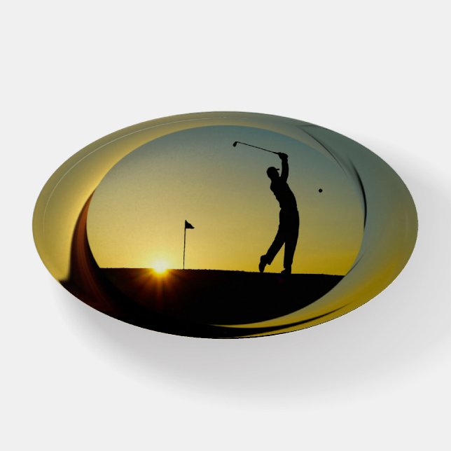 Golfer's Paper Weight - HAMbyWG (Front)