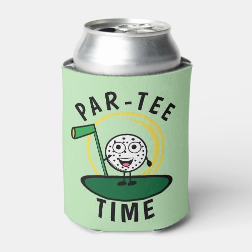 Golfers Par_Tee Time Can Cooler