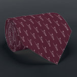 Golfers Pattern Neck Tie<br><div class="desc">Golfers Pattern Tie, golfer using a driver.</div>