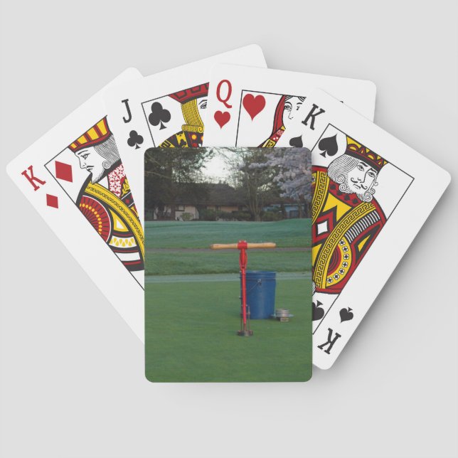 Golfer's Playing Cards (Back)