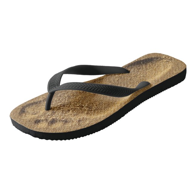 Golfer's Sand Trap Adult Flip Flops (Angled)