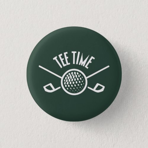 Golfers Tee Time Button