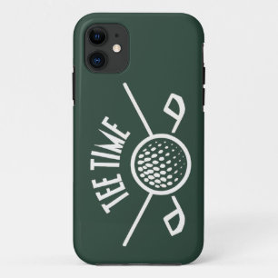 Golfers Tee Time iPhone 11 Case