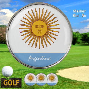 Golfing Argentina, Flag Golf Ball Marker