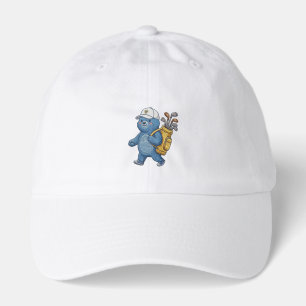Golfing Bear Hat - Funny Golf Sports Cap Gift