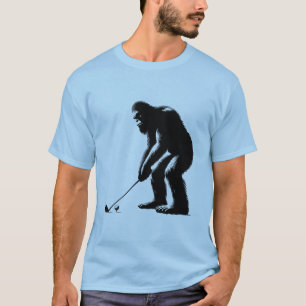 Golfing Bigfoot T-Shirt