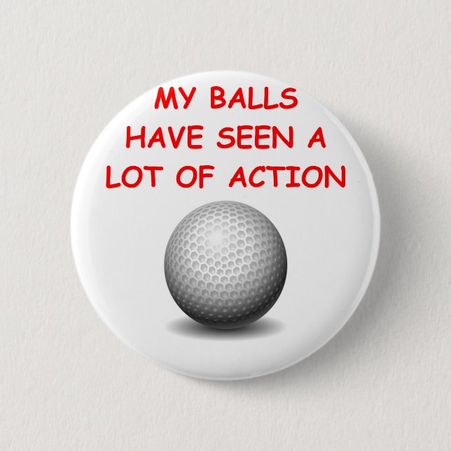golfing button (Front)