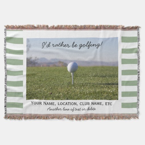 Golf Day Burst Quilted Blanket GFTOHD7260